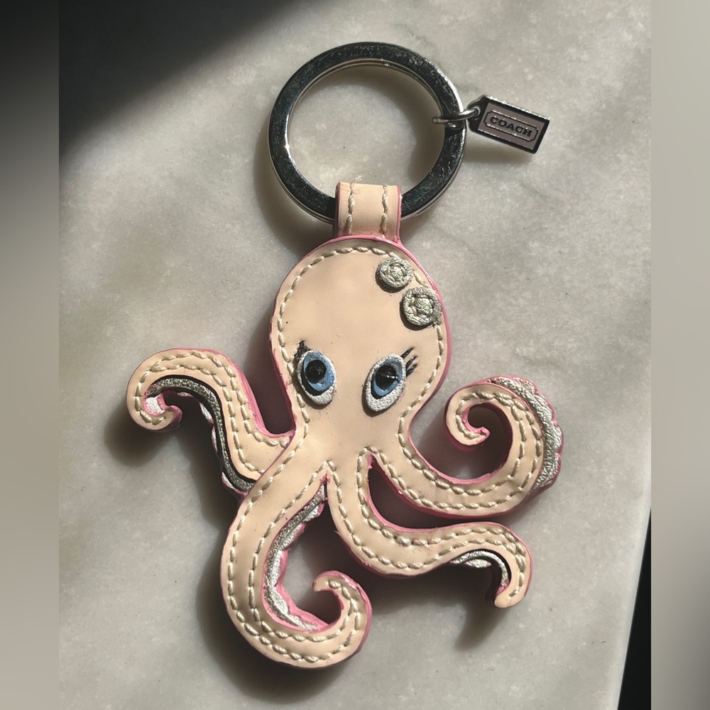 Coach Octopus Keychain